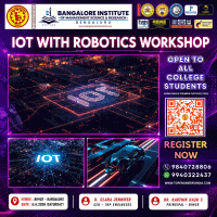 IoT with Robotics Workshop 2026 venue Poster